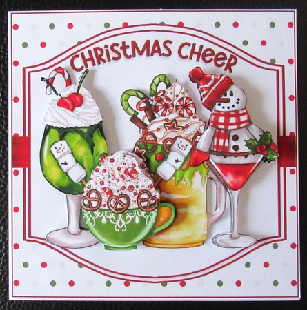 Christmas cheer for her 7x7 and for him A5 mini kit by Davina Rundle
