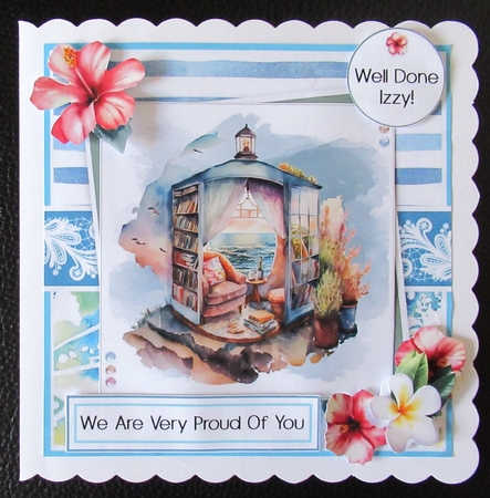 Cozy Seaside Escape Card & Topper Set by Davina Rundle