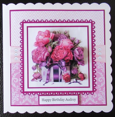 Pink Peony Giftboxes by Davina Rundle