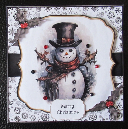 Dark Gothic Christmas Mixed 1 Multi Topper Kit by Davina Rundle