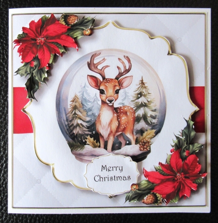 Animal Snowglobes 1 With Decoupage Multi Topper Kit by Davina Rundle