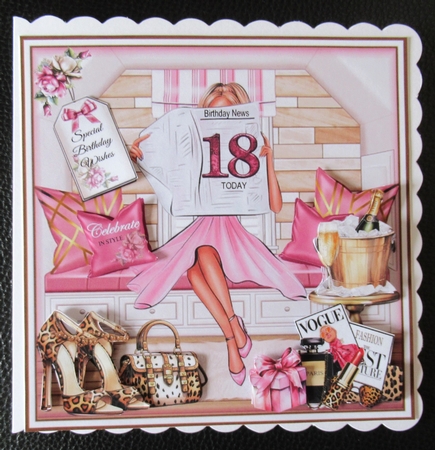 18 Today Mini Page Kit by Davina Rundle