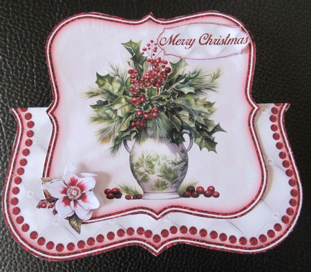 Christmas Greenery Over The Edge  Mini Kit   by Davina Rundle