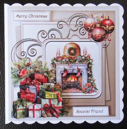 The night before Christmas 7x7 by Davina Rundle