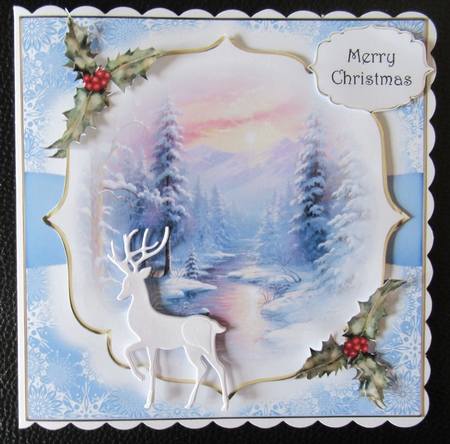 Ethereal Winter Woodland Streams Multi Topper Kit by Davina Rundle