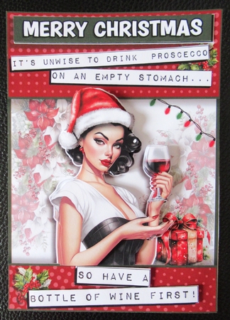 Prosecco Ho Ho Ho by Davina Rundle