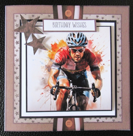 The Cyclist by Davina Rundle