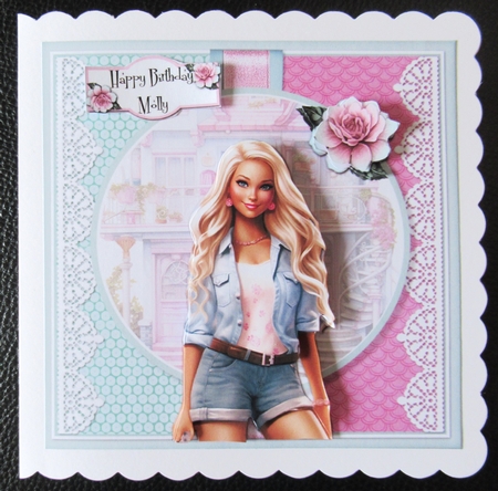 Teen birthday Girl Two  by Davina Rundle