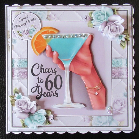 Cheers To 60 Years Mini Page Kit by Davina Rundle