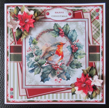 Winter Birds Wreath Mini Page Kit by Davina Rundle