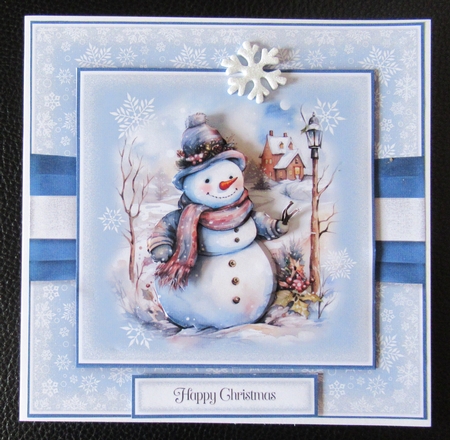 Holly Jolly Snowman Bumper Set by Davina Rundle