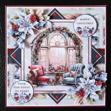 Christmas Arched Window Mini Page Kit by Davina Rundle