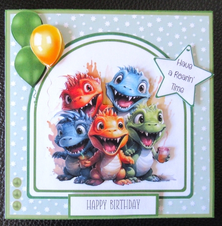 Have a Roarin Birthday by Davina Rundle