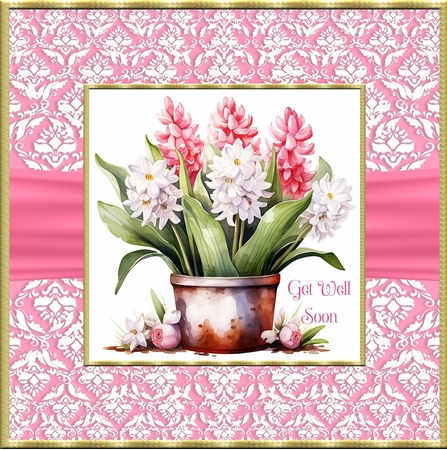Ribbon Wrap Frames-Succulants Bright by Davina Rundle