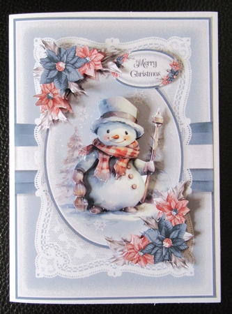 Holly Jolly Snowman Bumper Set No.2 by Davina Rundle