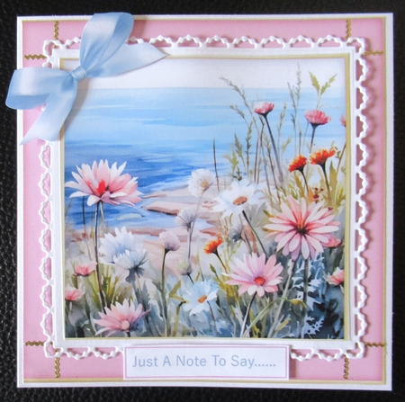 Pretty Seaside Flowers No.4 by Davina Rundle