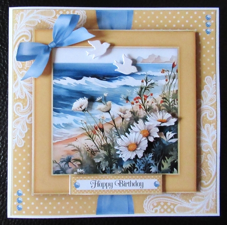 Pretty Seaside Flowers No.6 by Davina Rundle