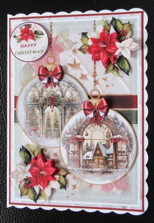 Vintage Window Baubles Mini Page Kit by Davina Rundle