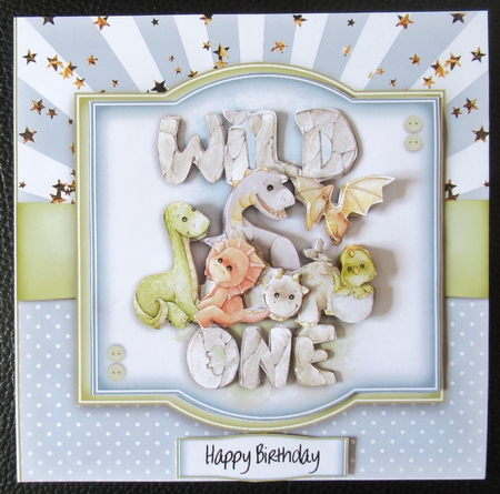 Cute Wild One Dinos by Davina Rundle