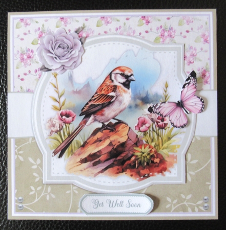 PRETTY SPARROWS by Davina Rundle