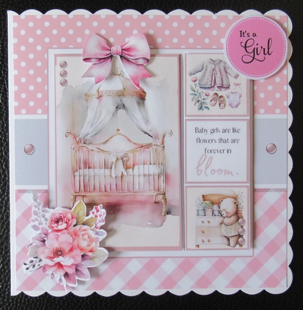 New Baby Girl by Davina Rundle