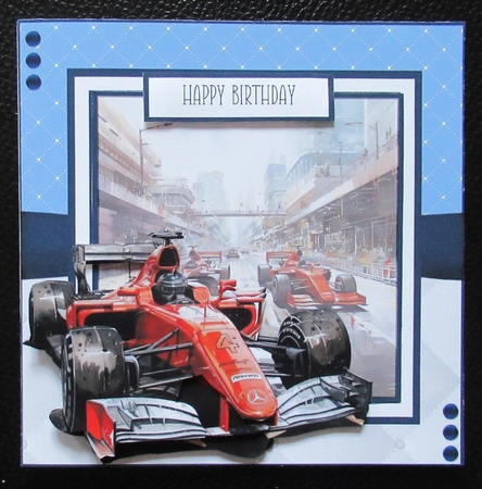 Formula One Race Car by Davina Rundle