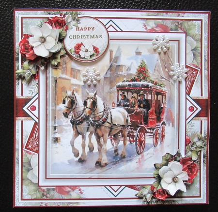 The Christmas Carriage Mini Page Kit  by Davina Rundle