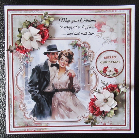 Christmas Couple Mini Page Kit by Davina Rundle