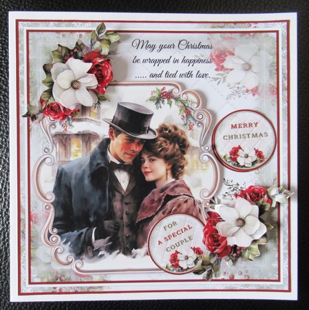 Christmas Couple 02 Mini Page Kit by Davina Rundle