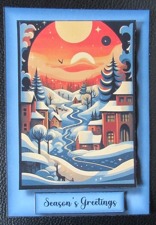 Vintage Folk A5 Christmas Multi Topper Kit by Davina Rundle