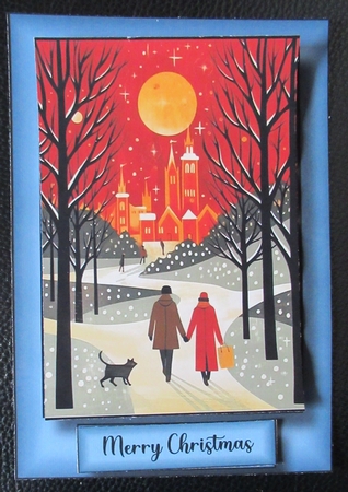 Vintage Folk A5 Christmas Multi Topper Kit by Davina Rundle