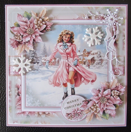 The Ice Skater Mini Page Kit by Davina Rundle