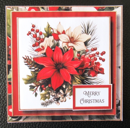 Vintage Floral Christmas Multi Topper Kit by Davina Rundle