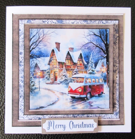 Winter van card front 1 by Davina Rundle