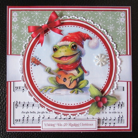 JINGLE BELL FROGS by Davina Rundle