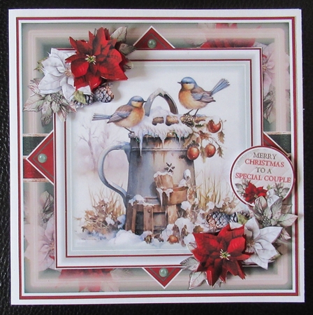 Snowy Winter Birds 02 Mini Page Kit  by Davina Rundle