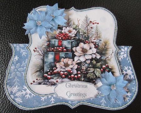 Winter Bouquet Over The Edge Mini Kit    by Davina Rundle