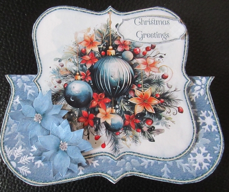 Winter Bouquet Over The Edge Mini Kit    by Davina Rundle