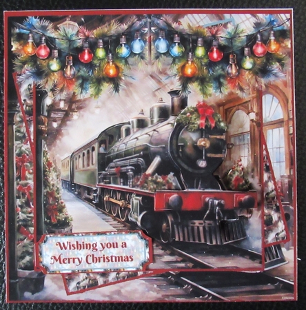 The Christmas Train by Davina Rundle