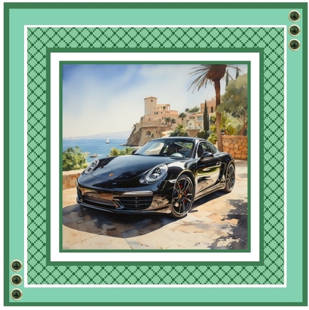 Black Sports Car #2 by Davina Rundle