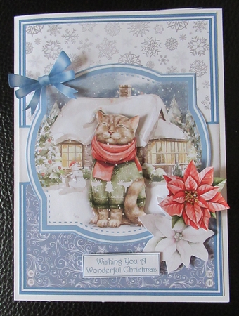 CATS AT CHRISTMAS 1 by Davina Rundle