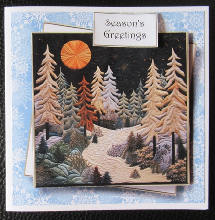 Quilted Winter Landscapes 2 Multi Topper Kit by Davina Rundle