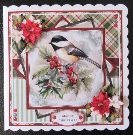 Winter Chickadee Mini Page Kit  by Davina Rundle