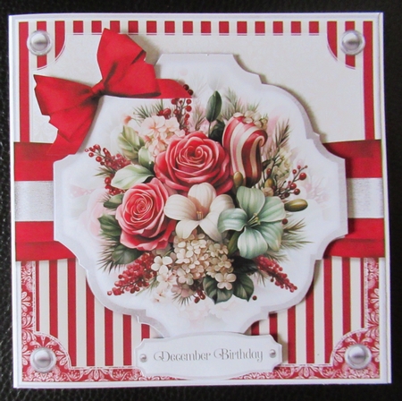 Candy Cane Bouquet Bumper Set by Davina Rundle