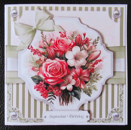 Candy Cane Bouquet Bumper Set by Davina Rundle