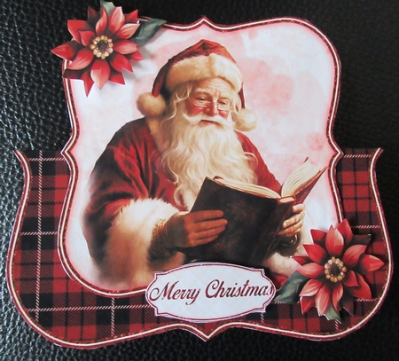 Santa Loves Reading Over The Edge Mini Kit   by Davina Rundle