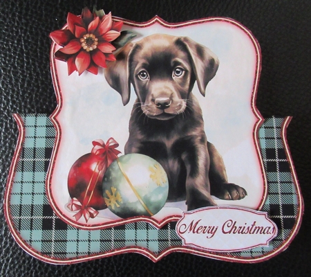 Christmas Puppies Over The Edge Mini Kit    by Davina Rundle