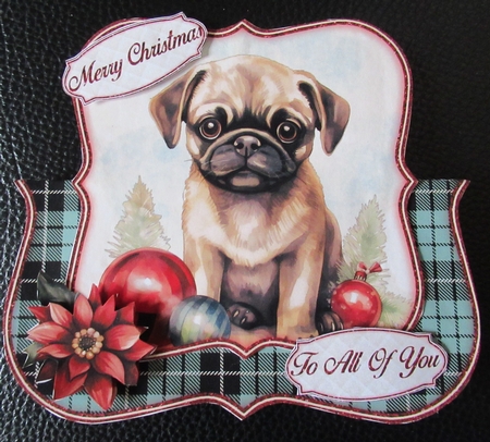 Christmas Puppies Over The Edge Mini Kit    by Davina Rundle