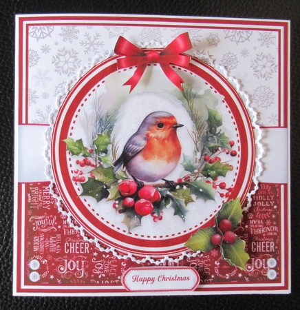 WINTER WREATH BIRDS mini kit by Davina Rundle