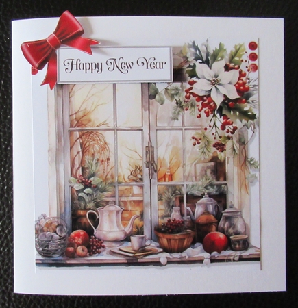 Festive Winter Window Toppers Set by Davina Rundle